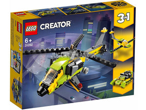 Boite de l'ensemble Lego Creator 31092 - Aventure en hélicoptère 3-en-1, en vente d'occasion sur L'île aux trésors.