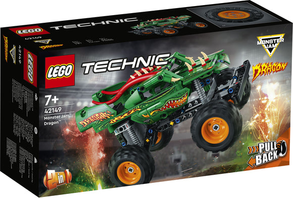 Lego Technic 42149 - Monster Jam Dragon 2-en-1