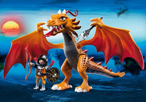 Playmobil Dragons 5483 - Dragon d'Or et soldat - Jouets reconditionnés en seconde main