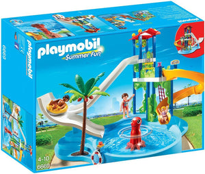 Playmobil 6669 - Parc aquatique avec toboggans