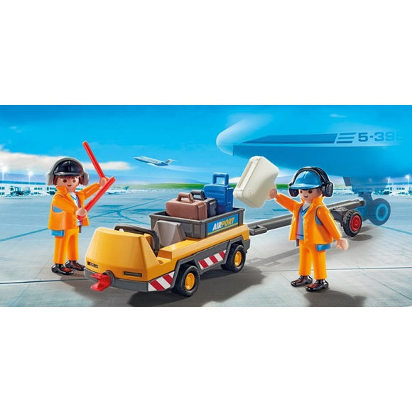 Playmobil City Action 5396 - Tracteur à bagage